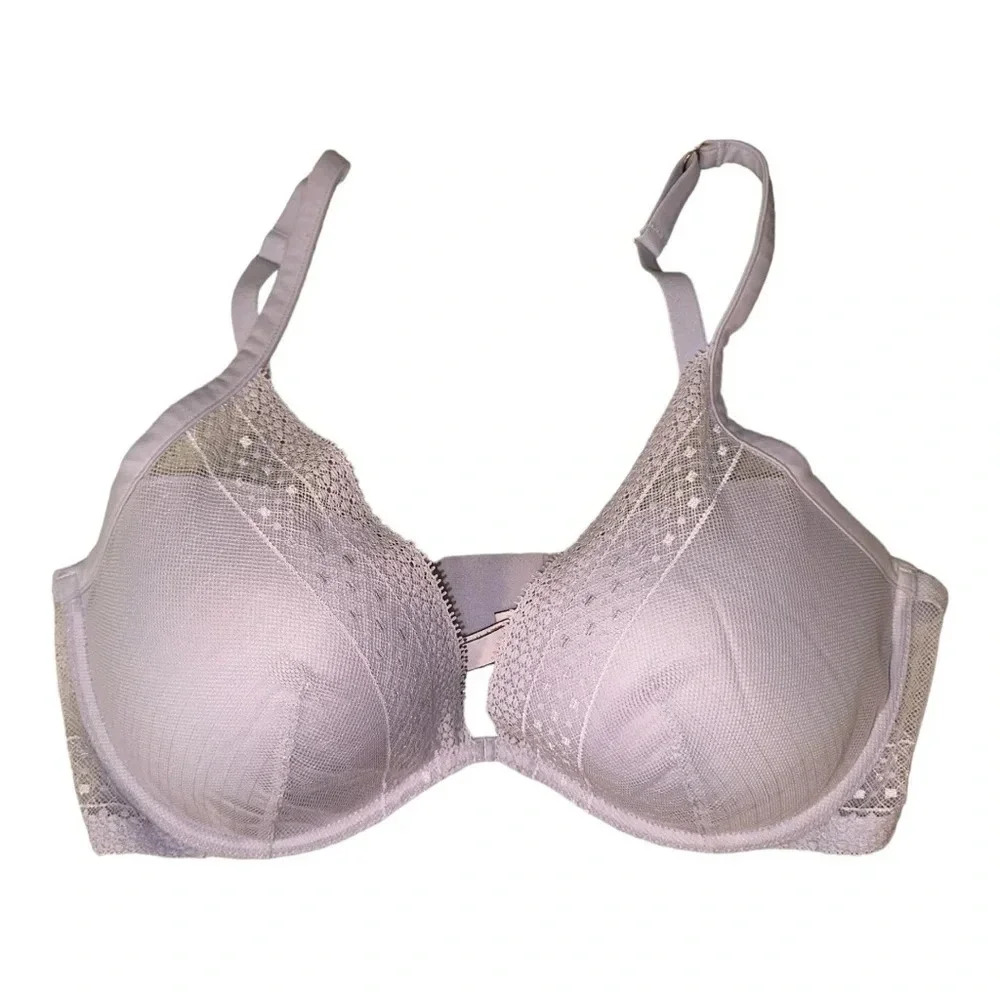 Victoria's Secret‎ Incredible by VS Padded Plunge Bra  Light Lilac 38D NWOT’s - Picture 6 of 10